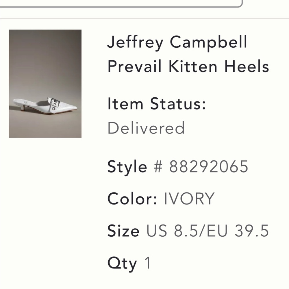 Jeffrey Campbell Prevail Kitten Heels